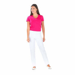 PANTALON MIXTE BLANC MANU