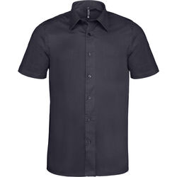 Chemise MC Homme Coton Stretch