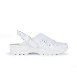 Sabots non s&eacute;curit&eacute; BORA OB SRC BLANC