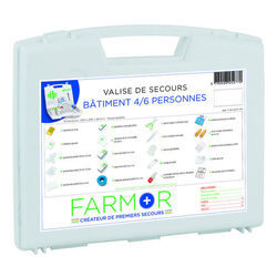 Valise secours BATIMENT 4/6 PERSONNES